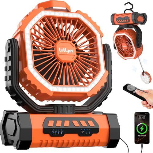 キャンプ 扇風機 20000mAh 大容量 アウトドア 小型サーキュレーター 20000mAh大容量】扇風機 キャンプ 扇風機 アウトドア 自動首振り