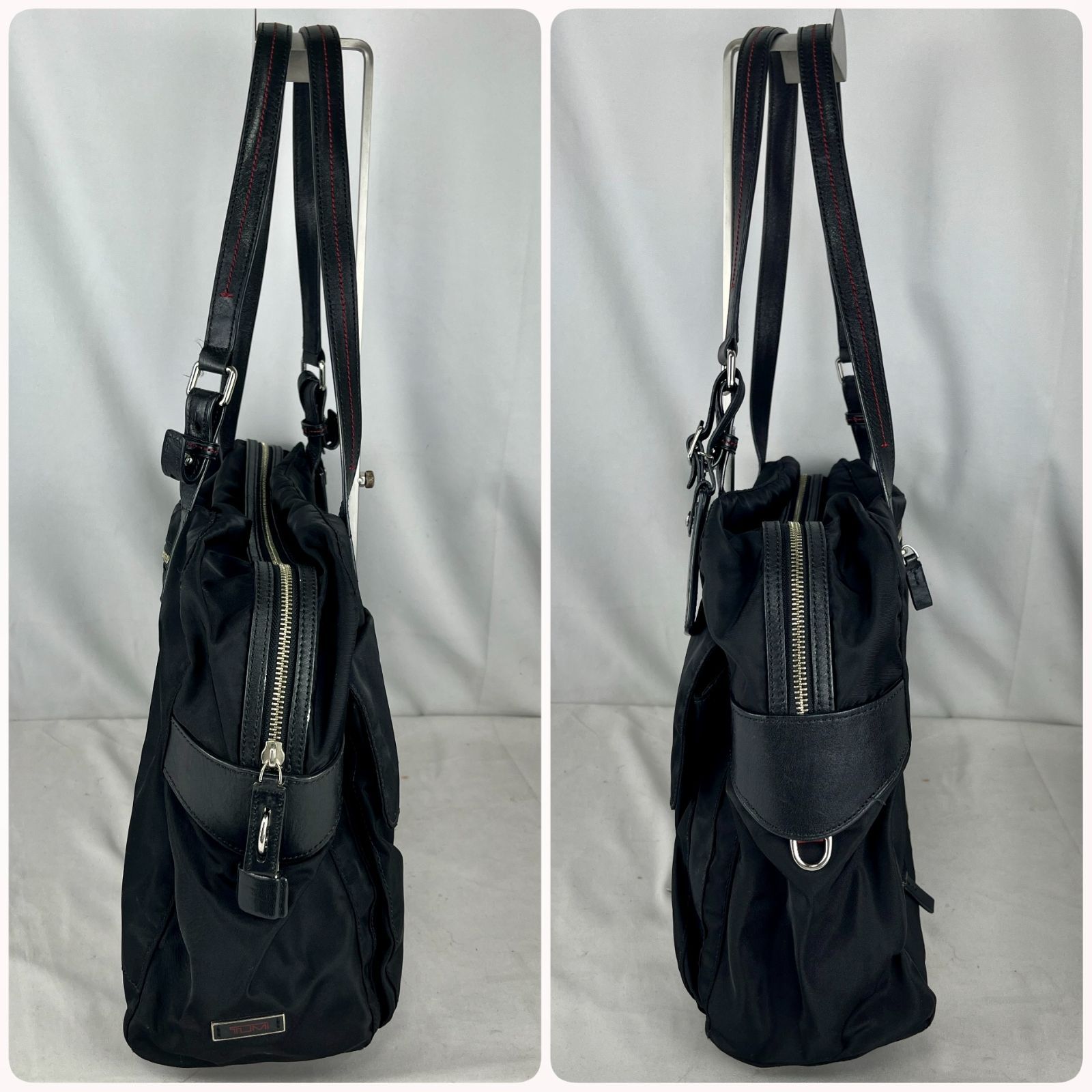 ② TUMI トゥミ ヴィラ ビジネスバッグ トートバッグ ナイロン×レザー