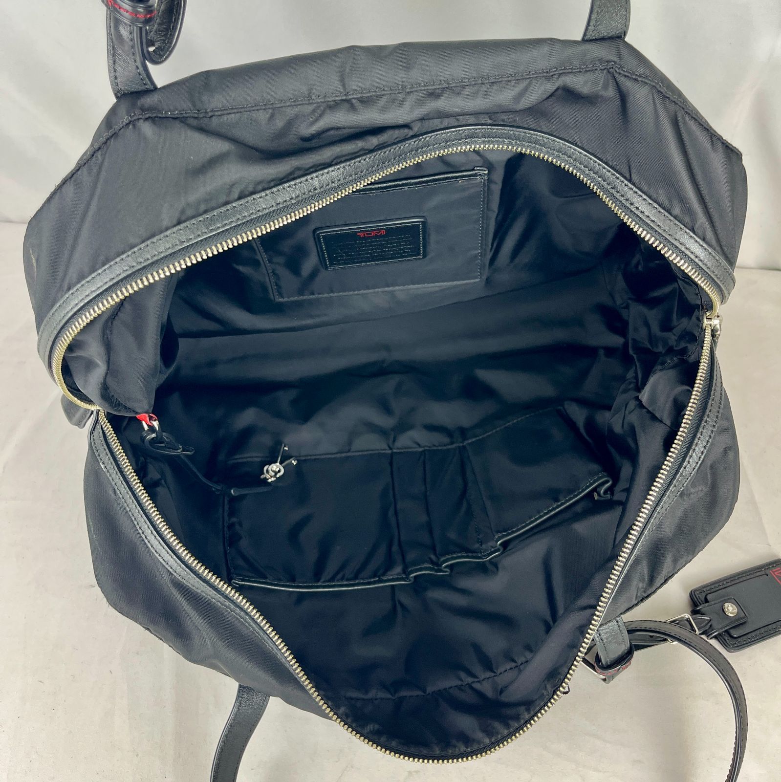 ② TUMI トゥミ ヴィラ ビジネスバッグ トートバッグ ナイロン×レザー