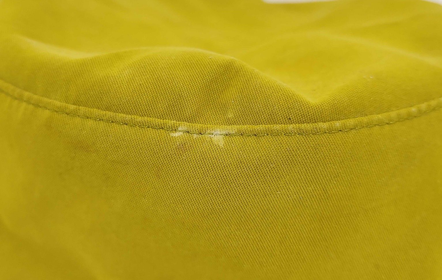 エルメス HERMES バケットハット 帽子 イエロー 58 フランス製