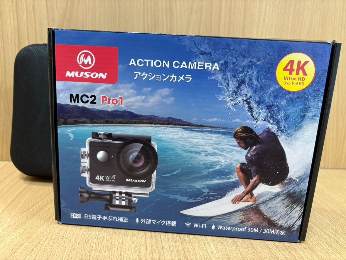 【中古雑貨】生活雑貨　アクションカメラ　ＭＣ２　ＰＲO１ 楽天市場】muson ムソン mc2 pro1の通販