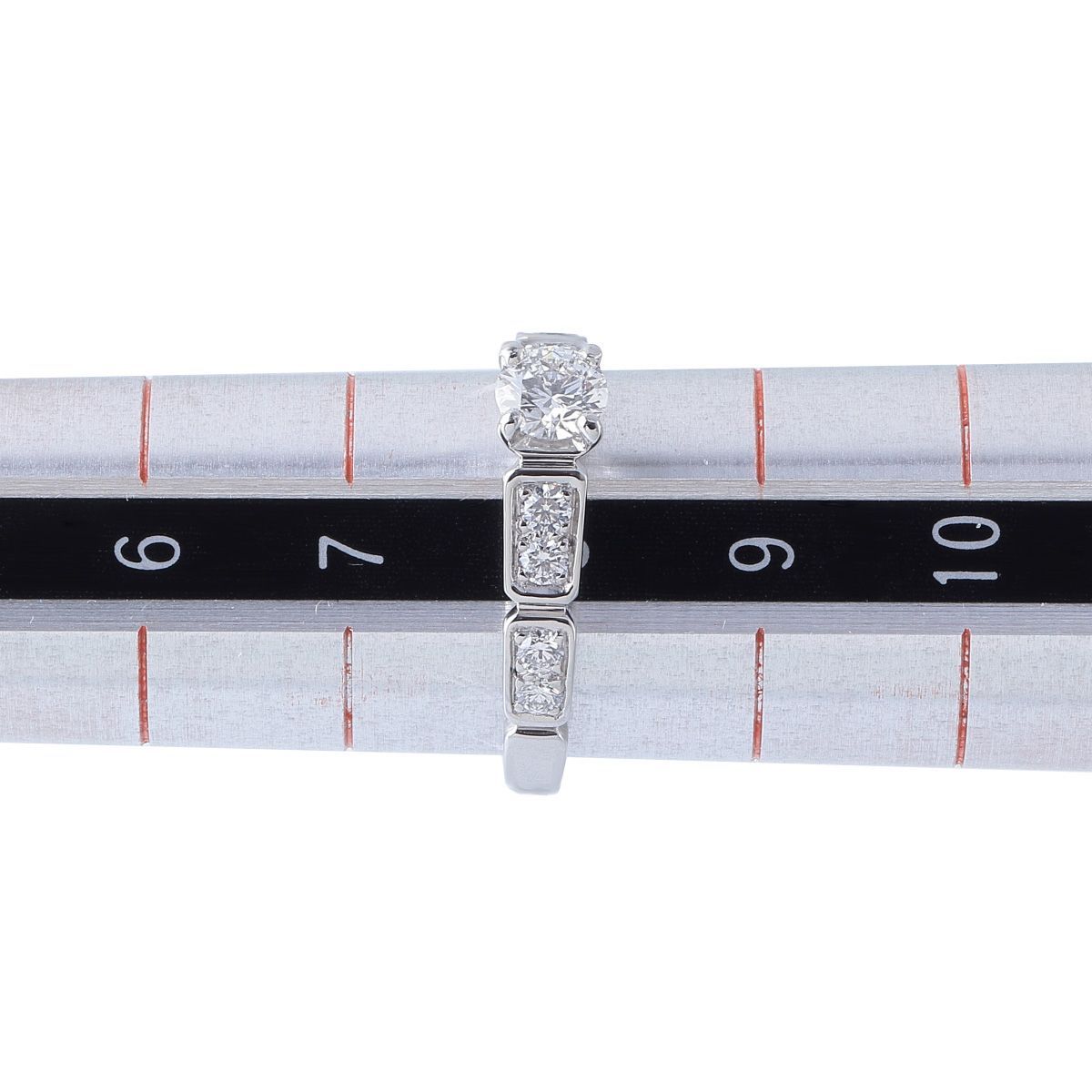 シャネル ダイヤ リング プルミエール プロメス 0.30ct F-VVS1-EX #48 