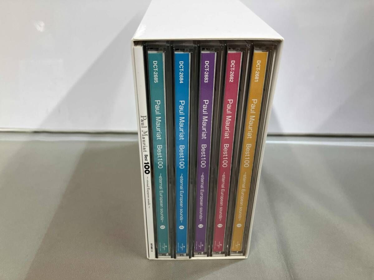 新品未開封ポール・モーリア Best 100 5枚組永遠のヨーロピアン・サウンズ A【未開封】Paul Mauriat ポール・モーリア Best 100 5枚組 CD 永遠の