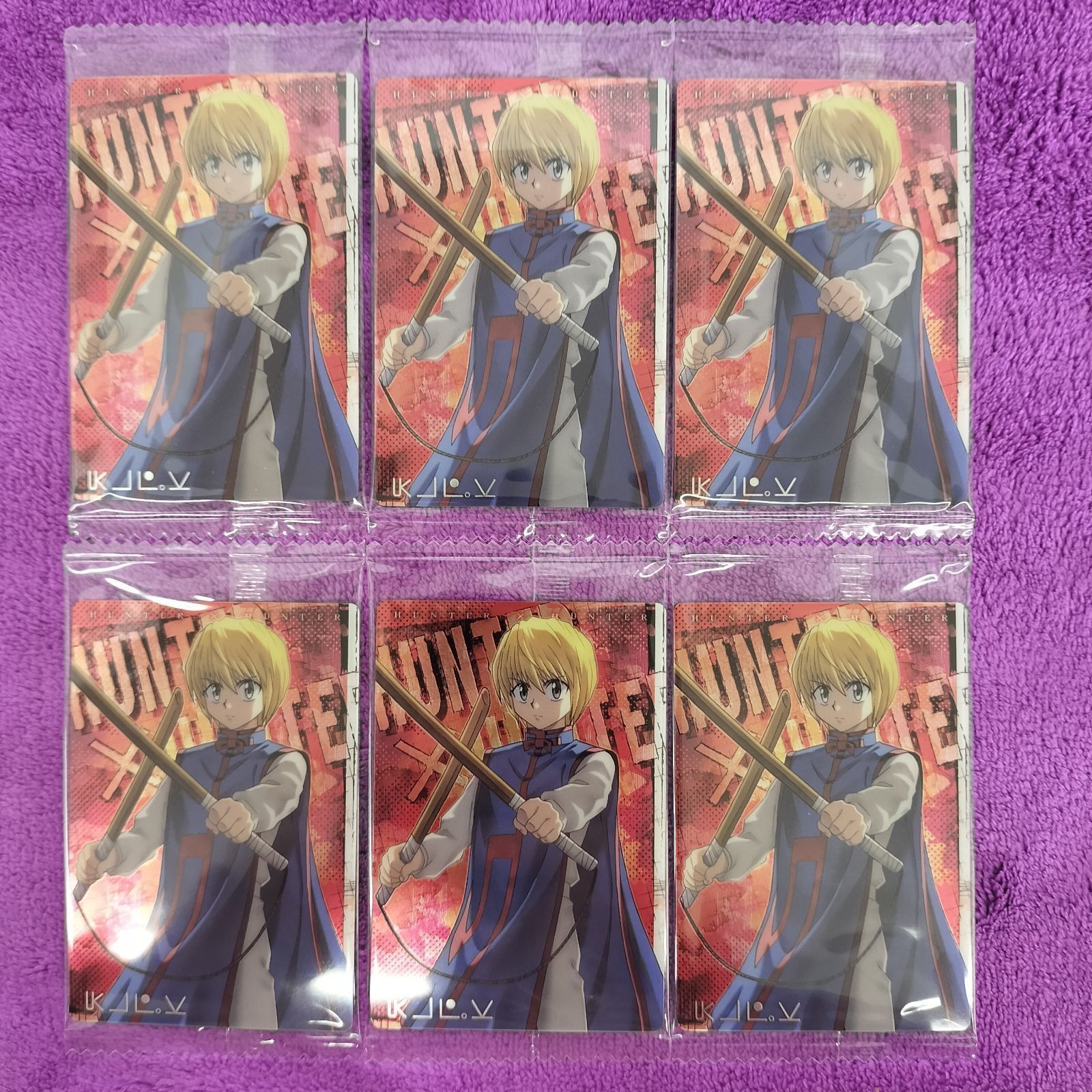 03.クラピカ 6枚 HUNTER×HUNTER ハンターハンター イタジャガ カード