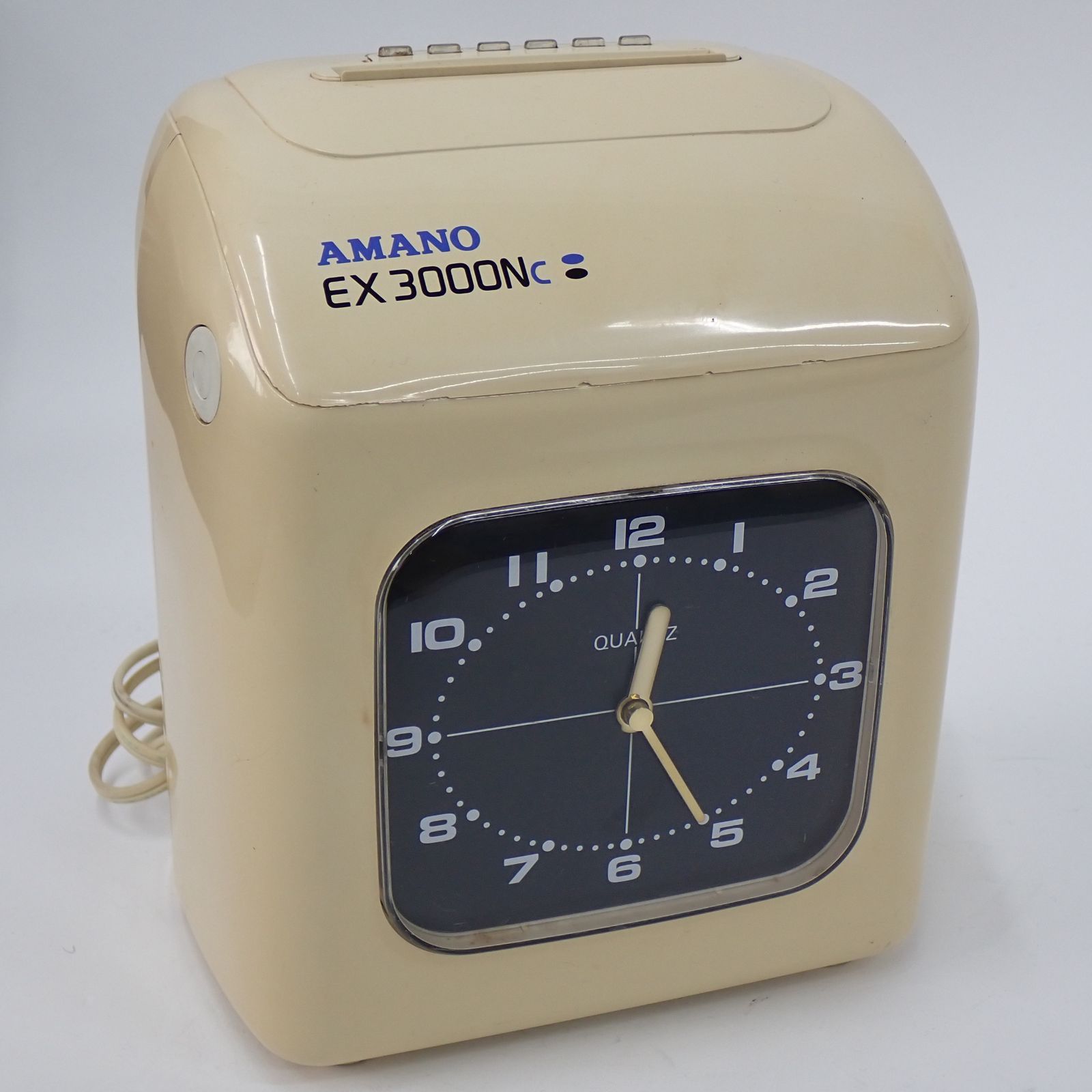 AMANO アマノ タイムレコーダー EX3000NC-W 勤怠管理 オフィス用品 
