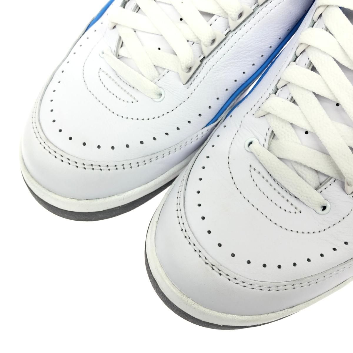NIKE ナイキ エアジョーダン2レトロLOW 表記サイズ:28.5  DV9956 104   ホワイト/ブルー メンズ / 240001200399 NIKE ナイキ エアジョーダン2レトロLOW 表記サイズ:28.5 DV9956 104