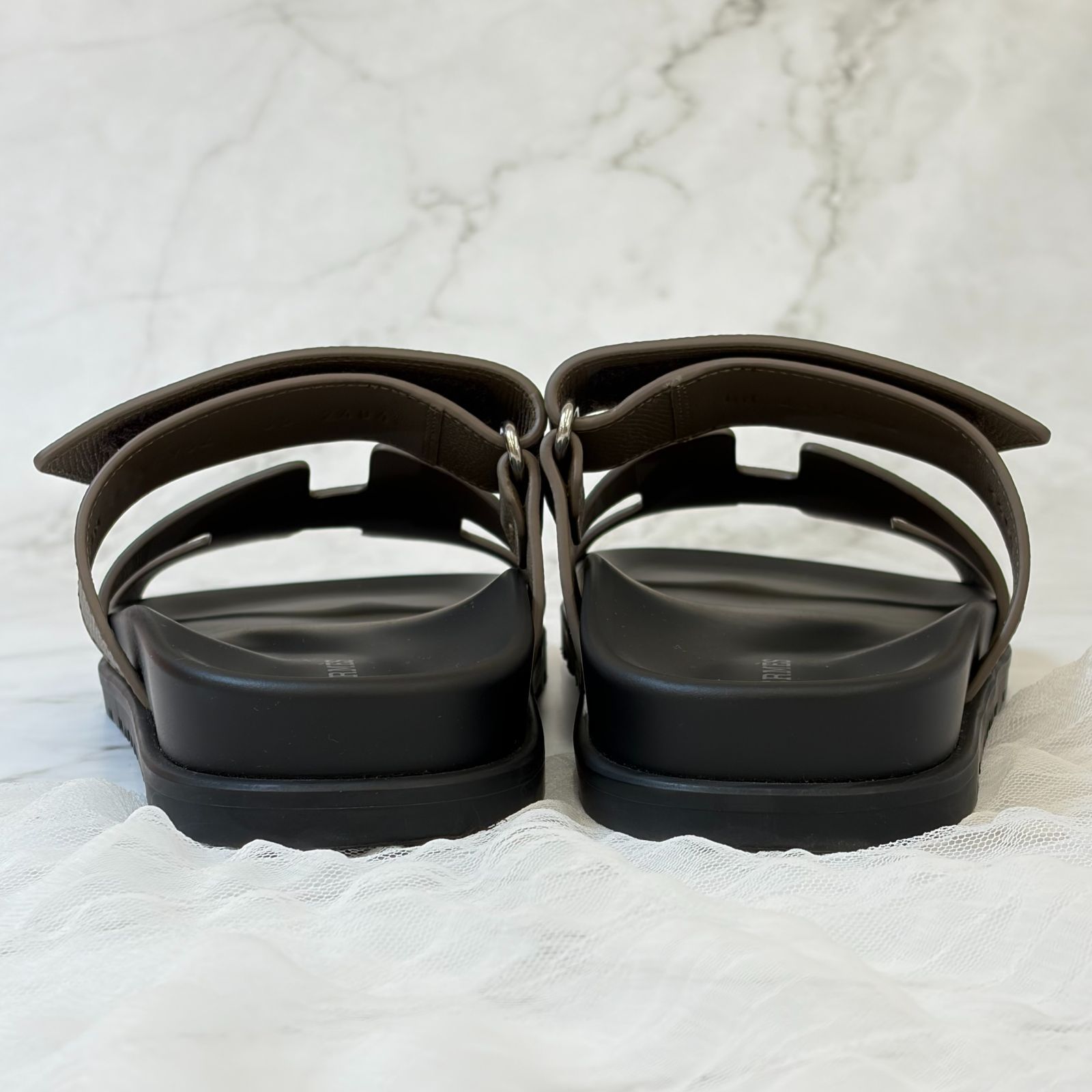 HERMES シプレ サンダル 35 黒 超美品！ 鑑定済み【 美品 】エルメス 《 シプレ 》 35 ( 22.5cm程度