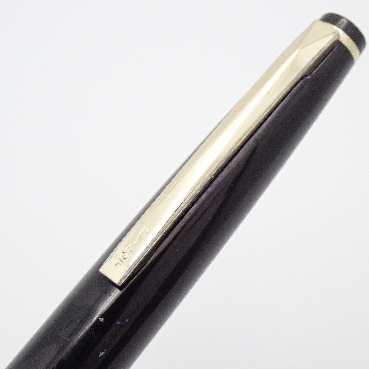PILOT パイロット エリート 万年筆 18Kペン先 ショート軸 ブラック