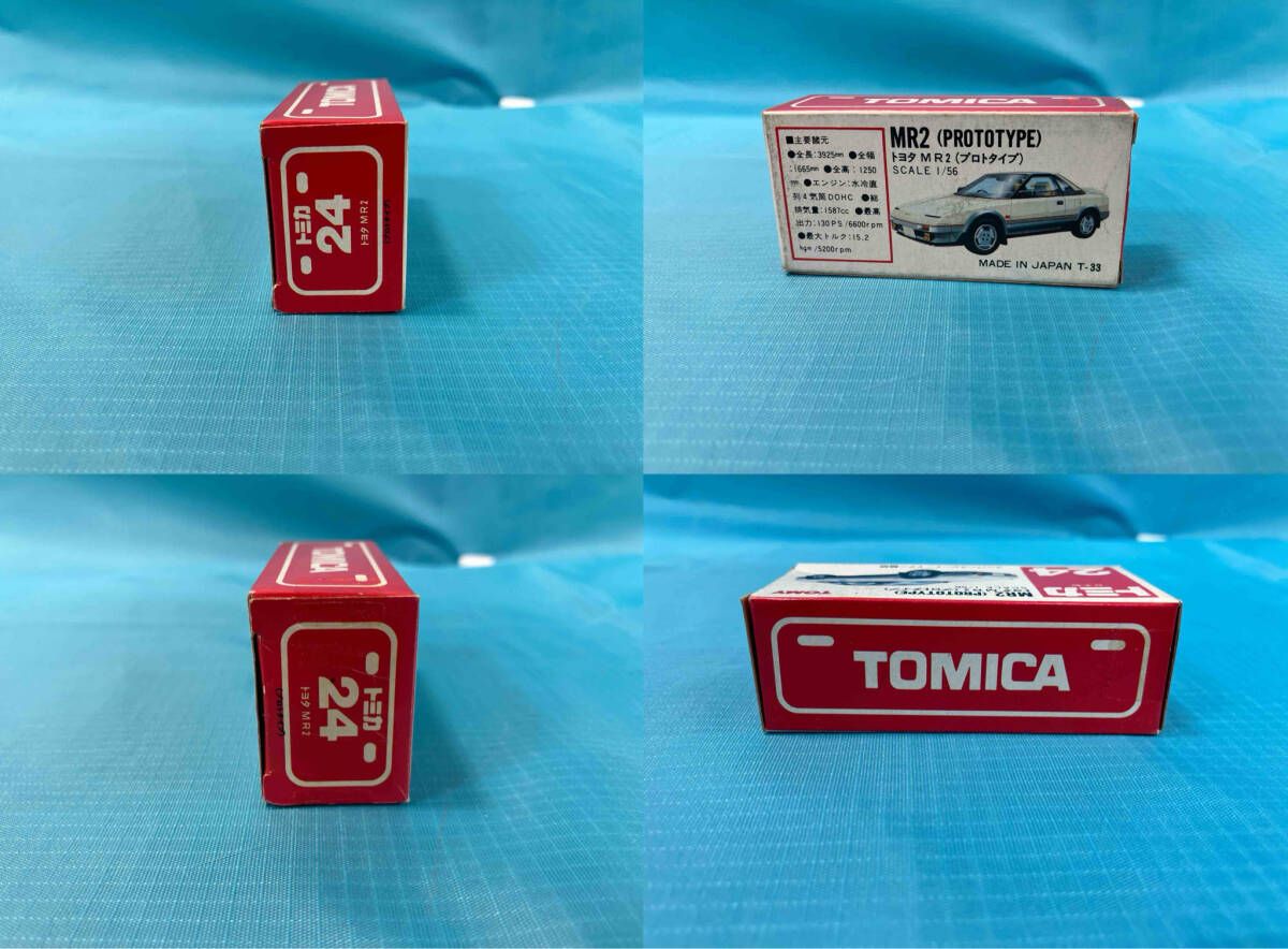 く*〜様 赤箱トミカ24 トヨタ MR2 プロトタイプ 日本製 5台セット