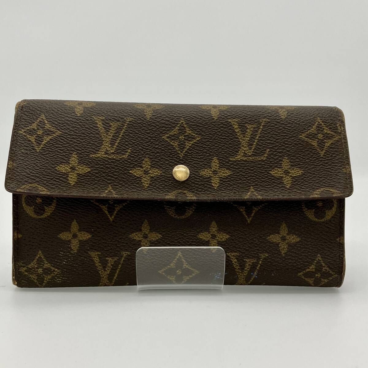 LOUIS VUITTON ルイ・ヴィトン モノグラム M61215 ポルトトレゾール 