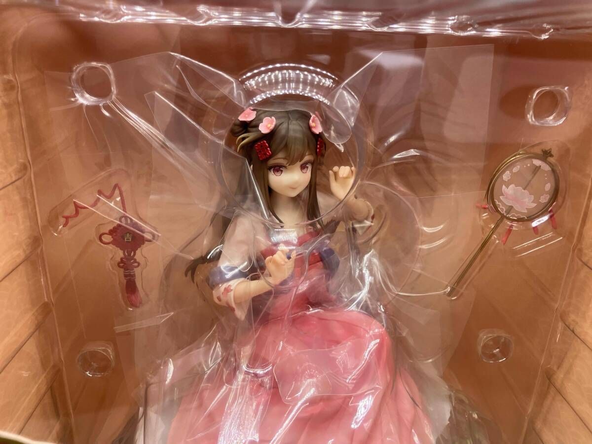 フィギュア 現状品 APEX 漢服少女 映水芙蓉(えいすいふよう) 1/7