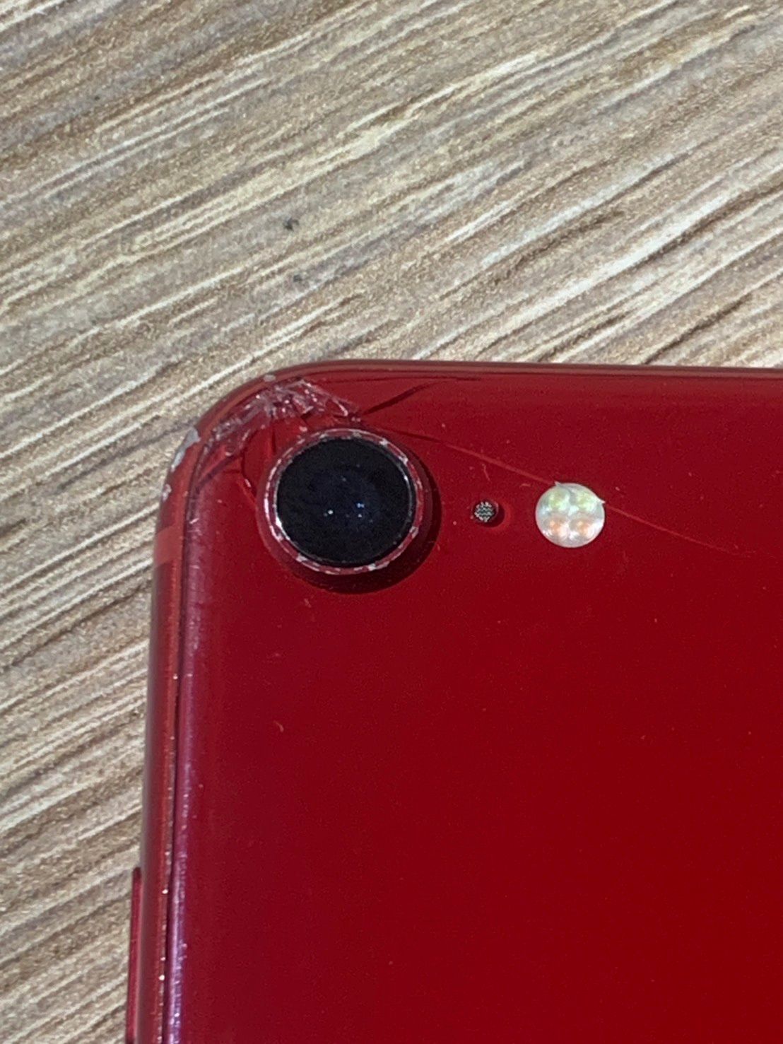 iPhone SE 64GB レッド やや訳アリ ジャンク品 - メルカリ