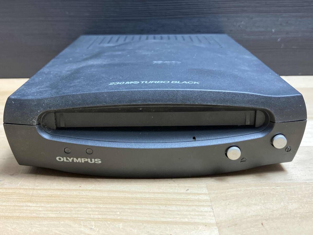 MOドライブ　OLYMPUS 230 MO TURBO BLACK　Macintosh版 オリンパス ニュースリリース： 230MB対応 3.5インチ光磁気ディスク
