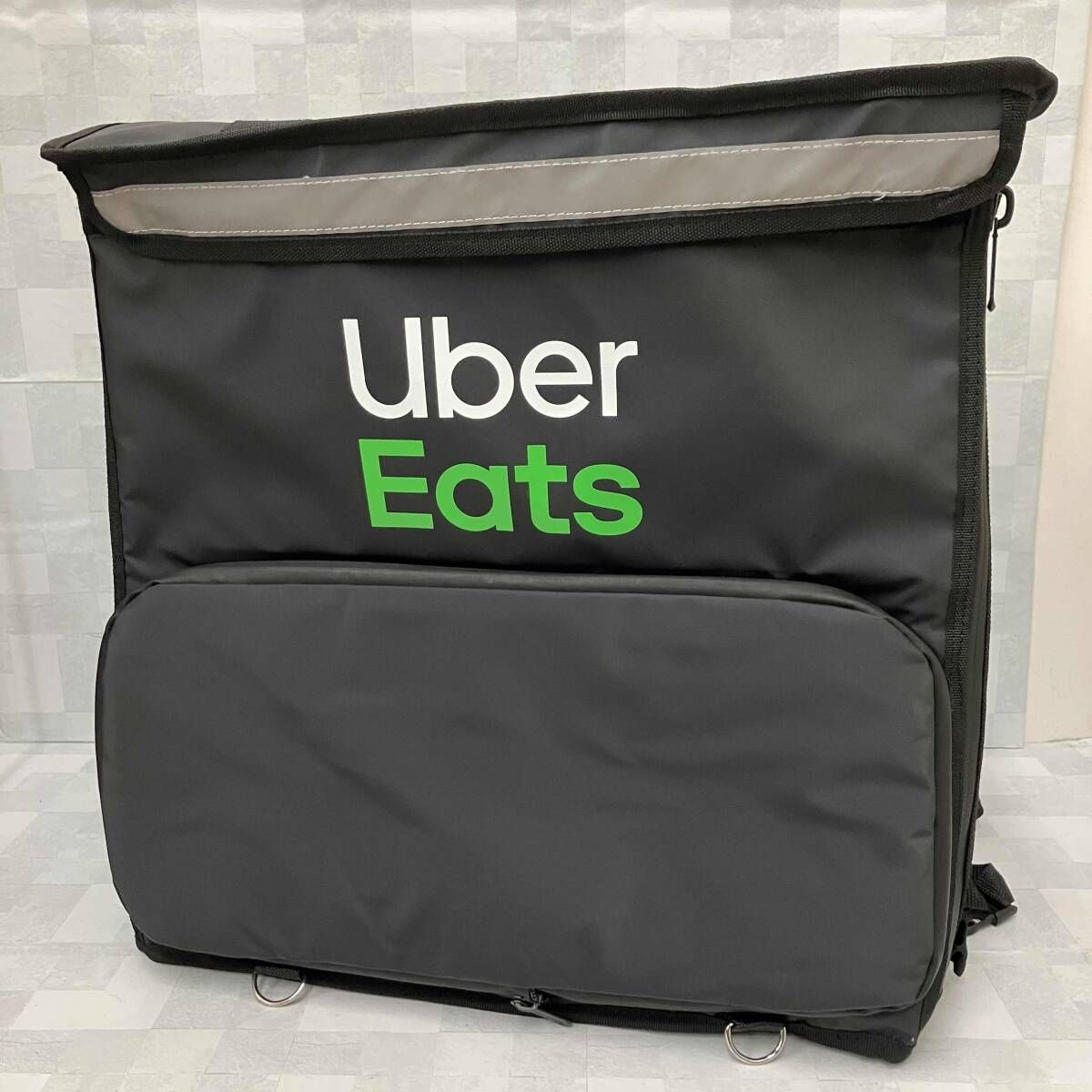 Uber Eats ウーバーイーツ ロゴ入り 配達バッグ ブラック 保温 保冷