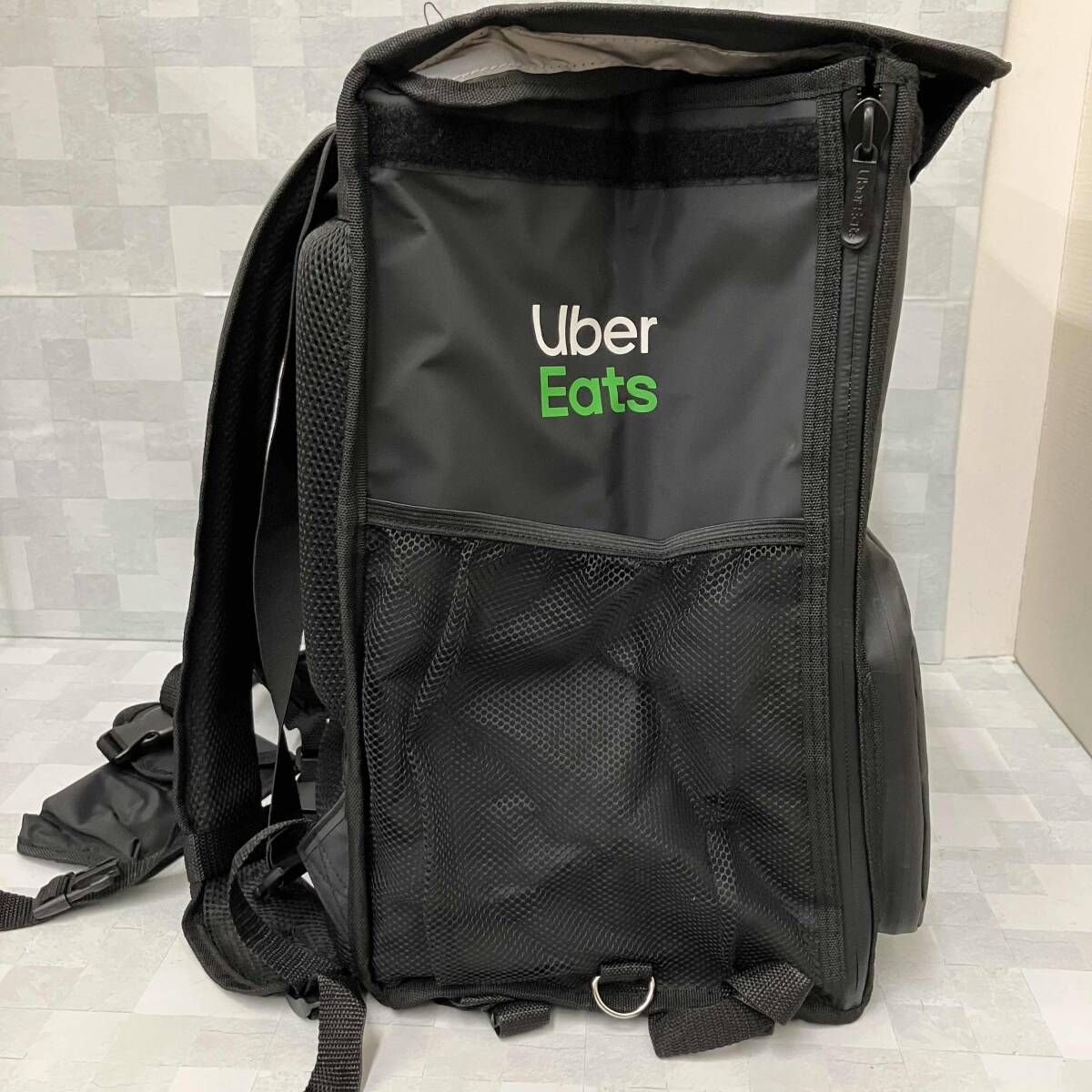 Uber Eats ウーバーイーツ ロゴ入り 配達バッグ ブラック 保温 保冷