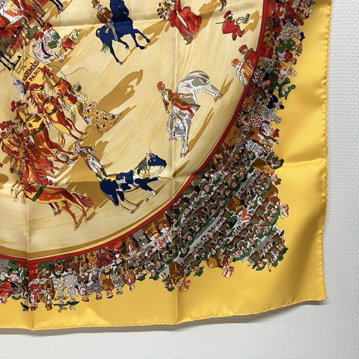HERMES エルメス スカーフ カレ90 CIRQUE MOLIER モリエサーカス