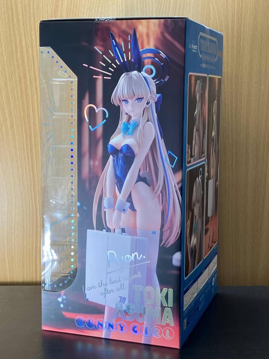 美品 未開封品 マックスファクトリｰ 飛鳥馬トキ バニｰガｰル 1/7 ブルｰ