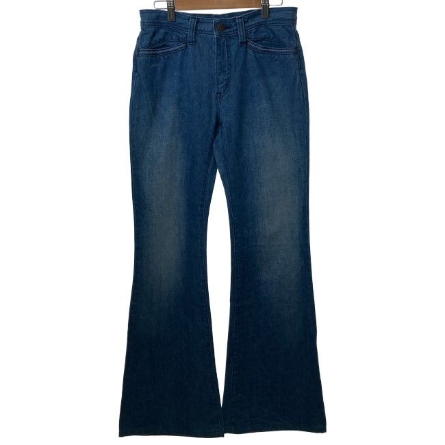 中古】 HYSTERIC デニムパンツ Gパン ジップフライ 無地 ワイド フレア