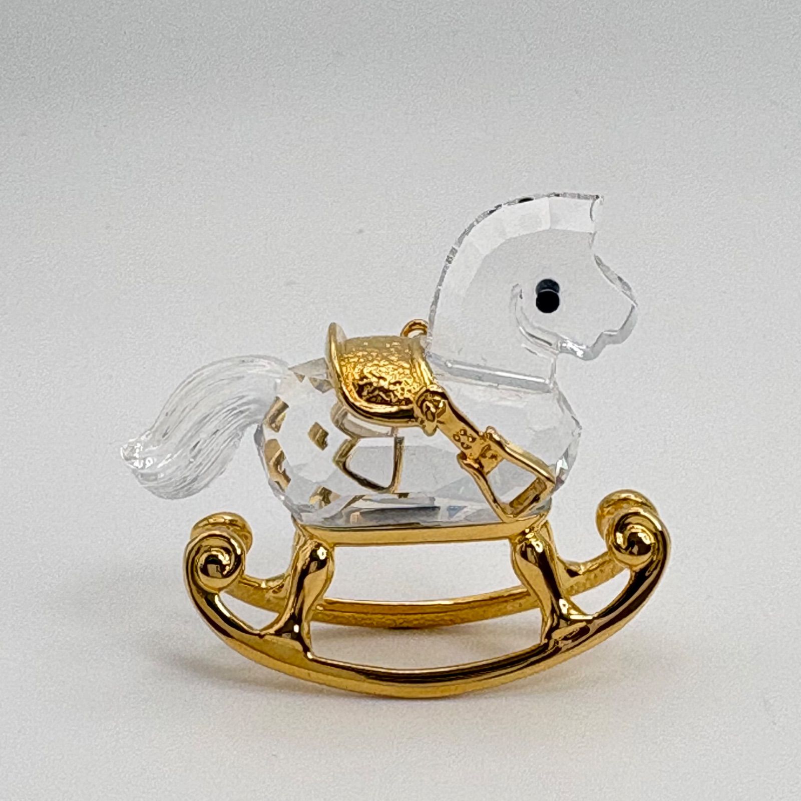 SWAROVSKI スワロフスキー ロッキングホース クリスタル フィギュリン