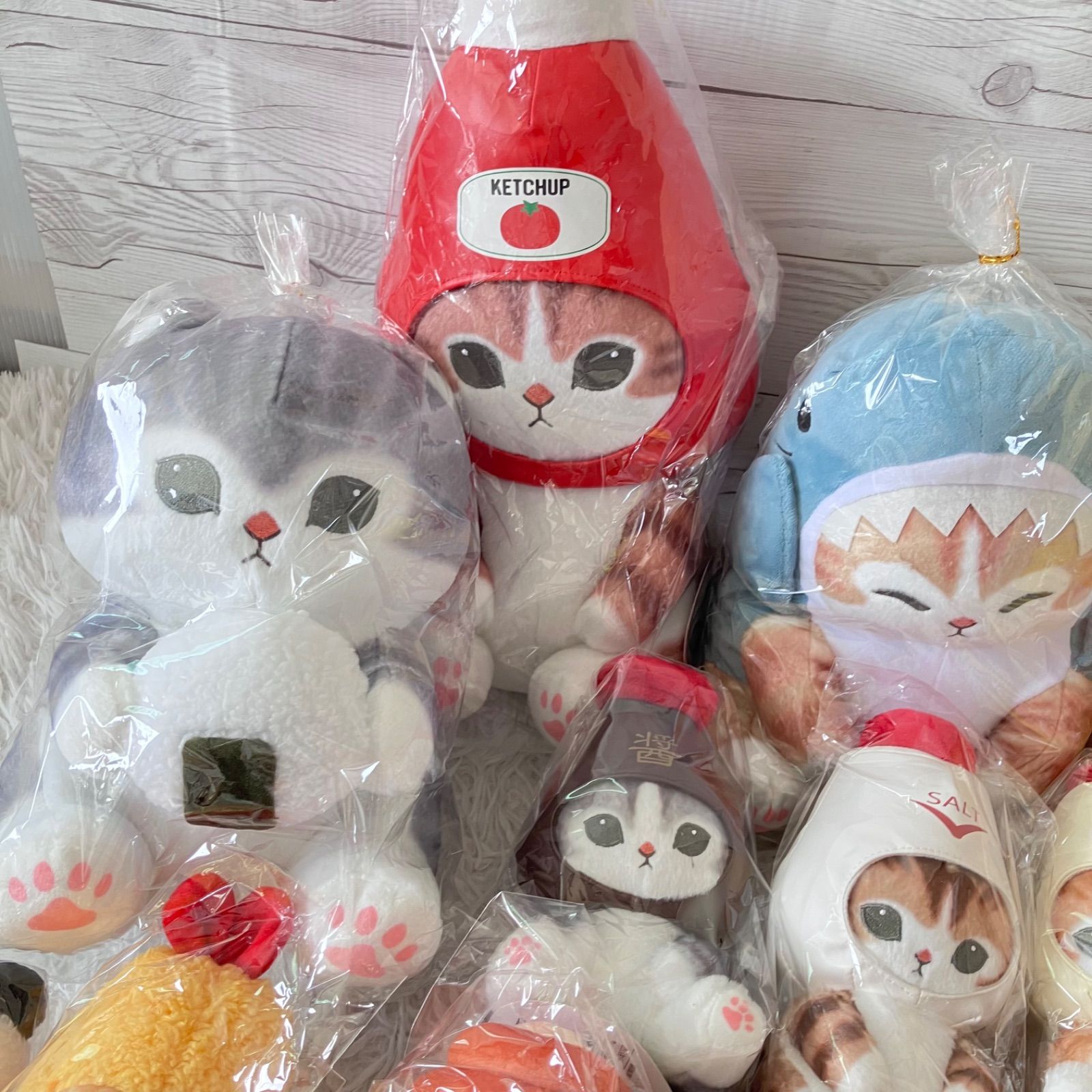 全品新品タグ付き 美品 mofusand モフサンド ぬいぐるみ 23点セット