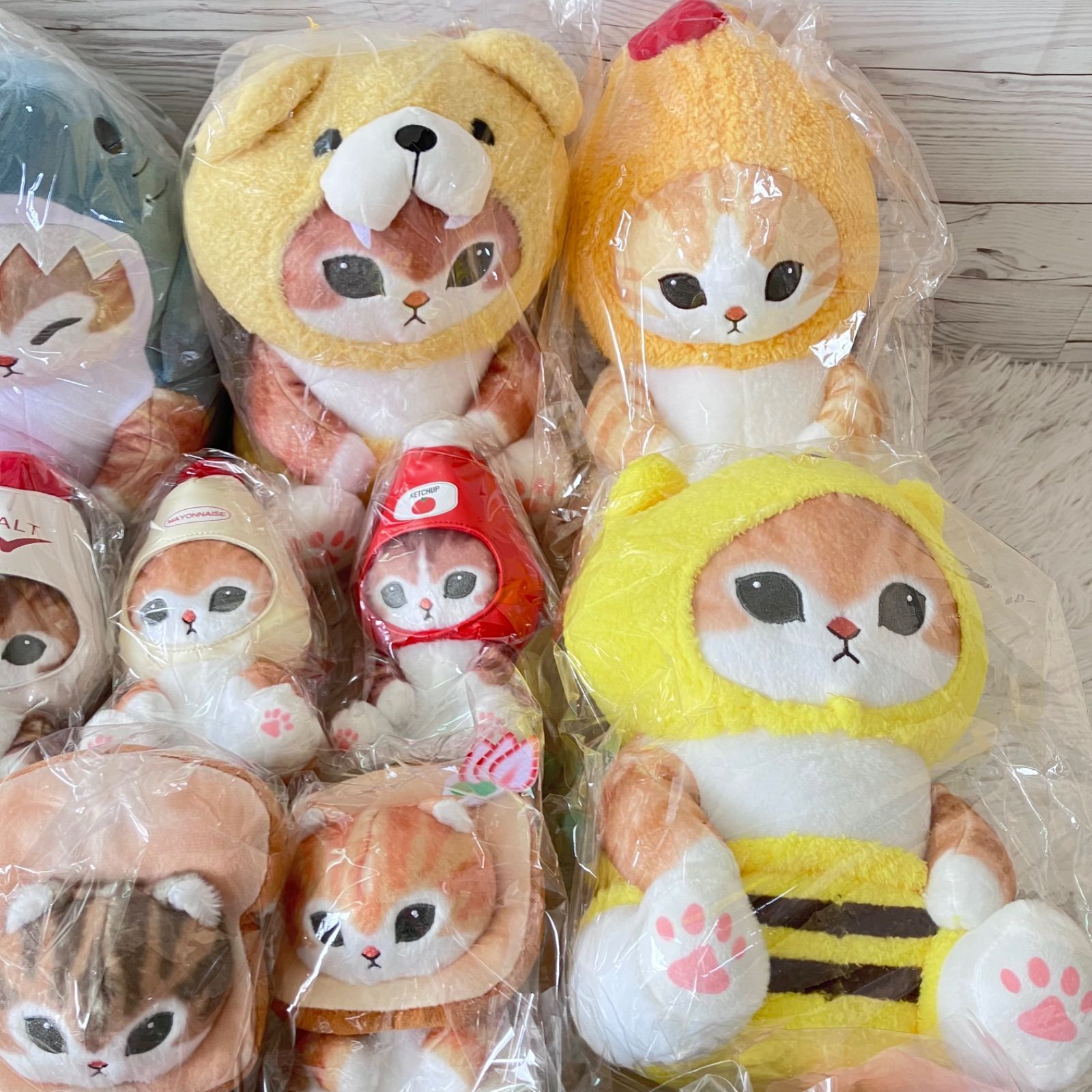 全品新品タグ付き 美品 mofusand モフサンド ぬいぐるみ 23点セット