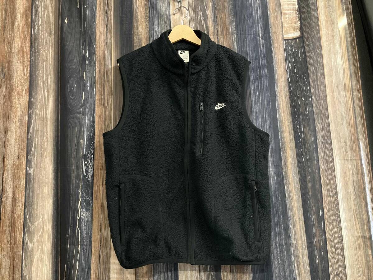 NIKE ナイキ ベストジャケット CLUB SSNL シェルパWN ベスト フリース