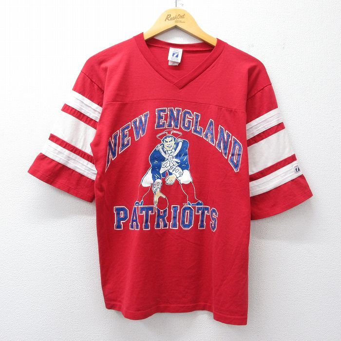 NIKE NFLペイトリオッツ 刺繍 90s アメフトゲームシャツ ユニフォーム 90s NIKE NFL BRONCOS|ゲームシャツ - 札幌 ビンテージ 古着屋 BRIDGE