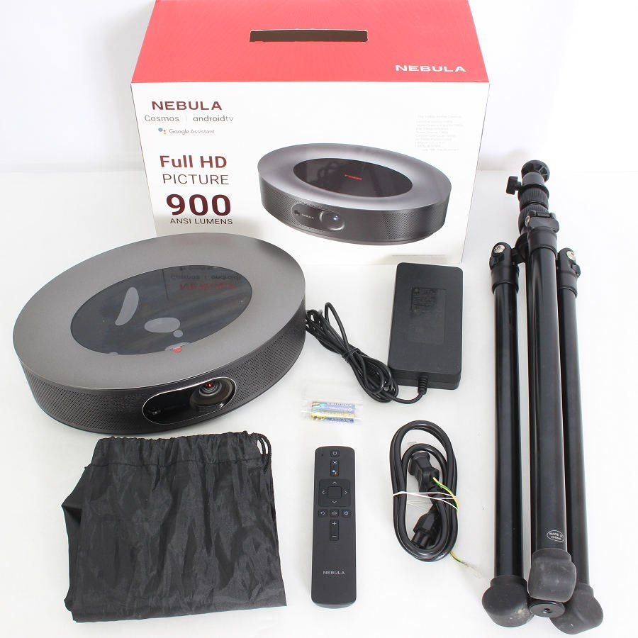 美品】Anker Nebula Cosmos D2140511 ブラック スマートプロジェクター