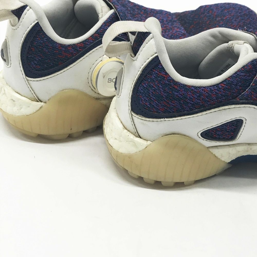 ゴルフ adidas ゴルフシューズ BOA パープル