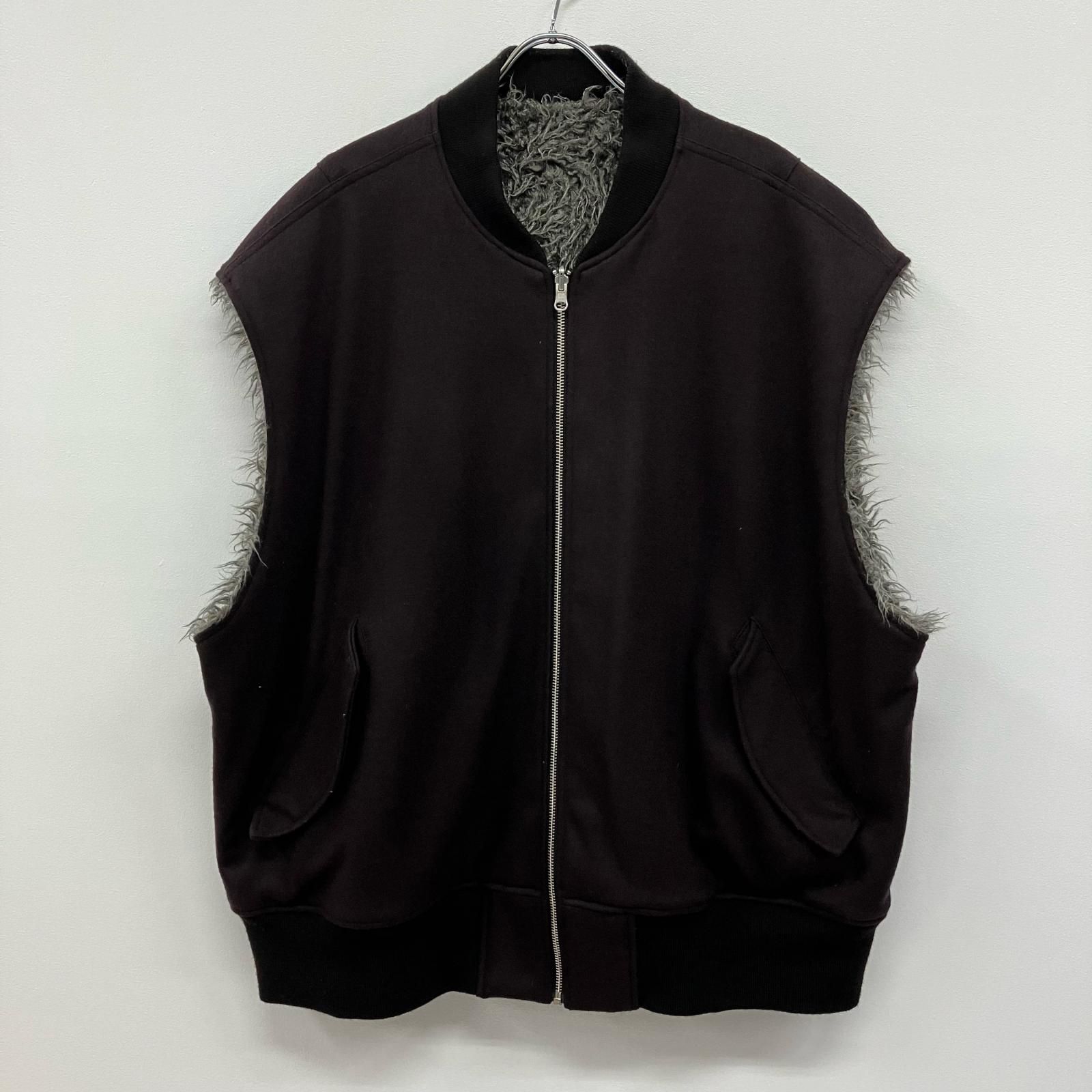 【イオン広店】 中古 URU | ウル ベスト ZIP UP BEST 22FWP02 ブラウン サイズ：1 【96】