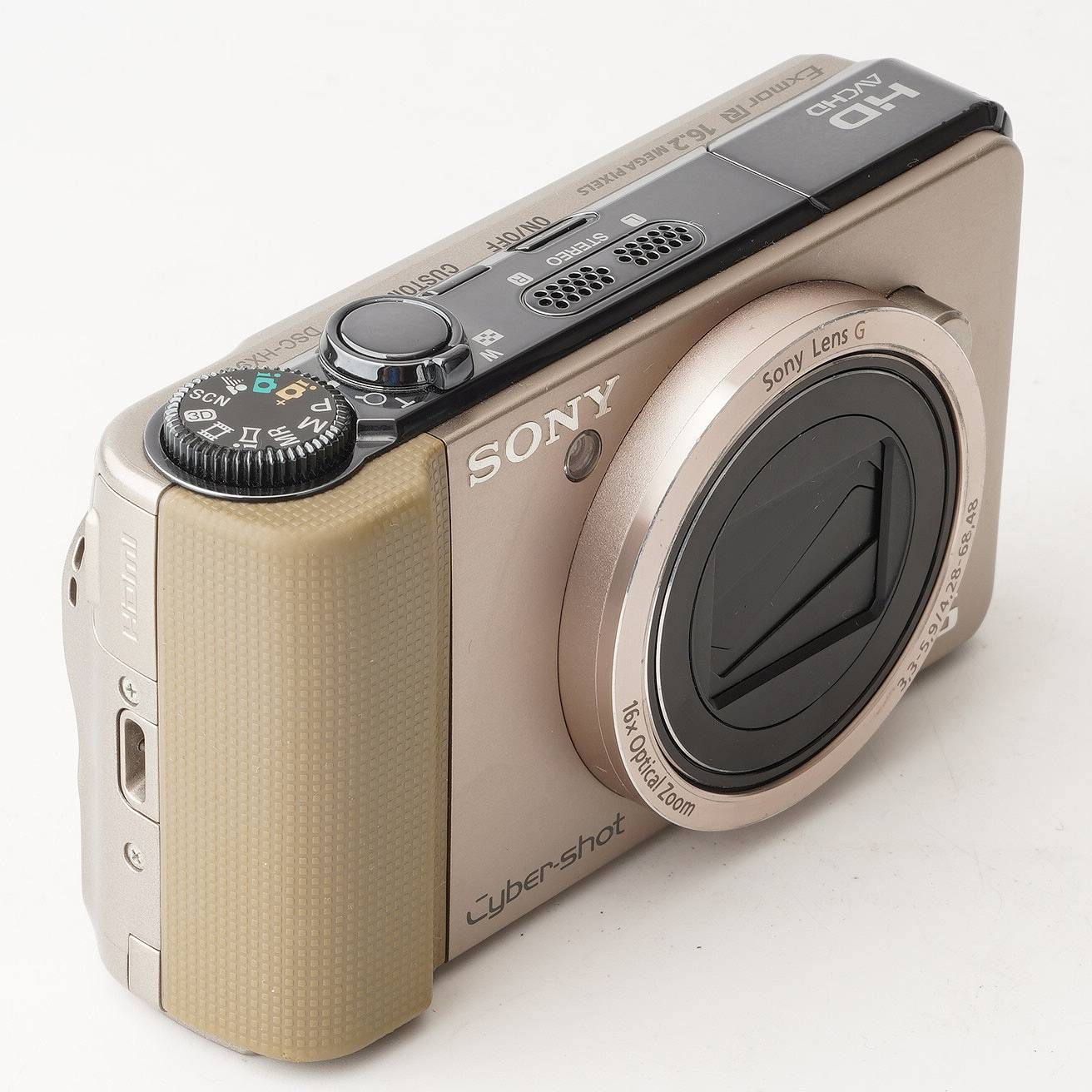 ソニー Sony サイバーショット Cyber-Shot DSC-HX9V ゴールド 16x 光学