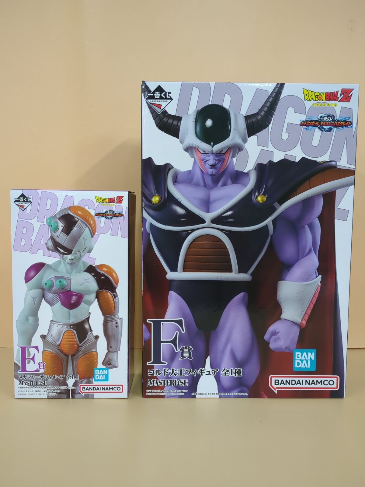 D40262】未開封 一番くじ ドラゴンボール E賞 メカフリーザ F賞 コルド 