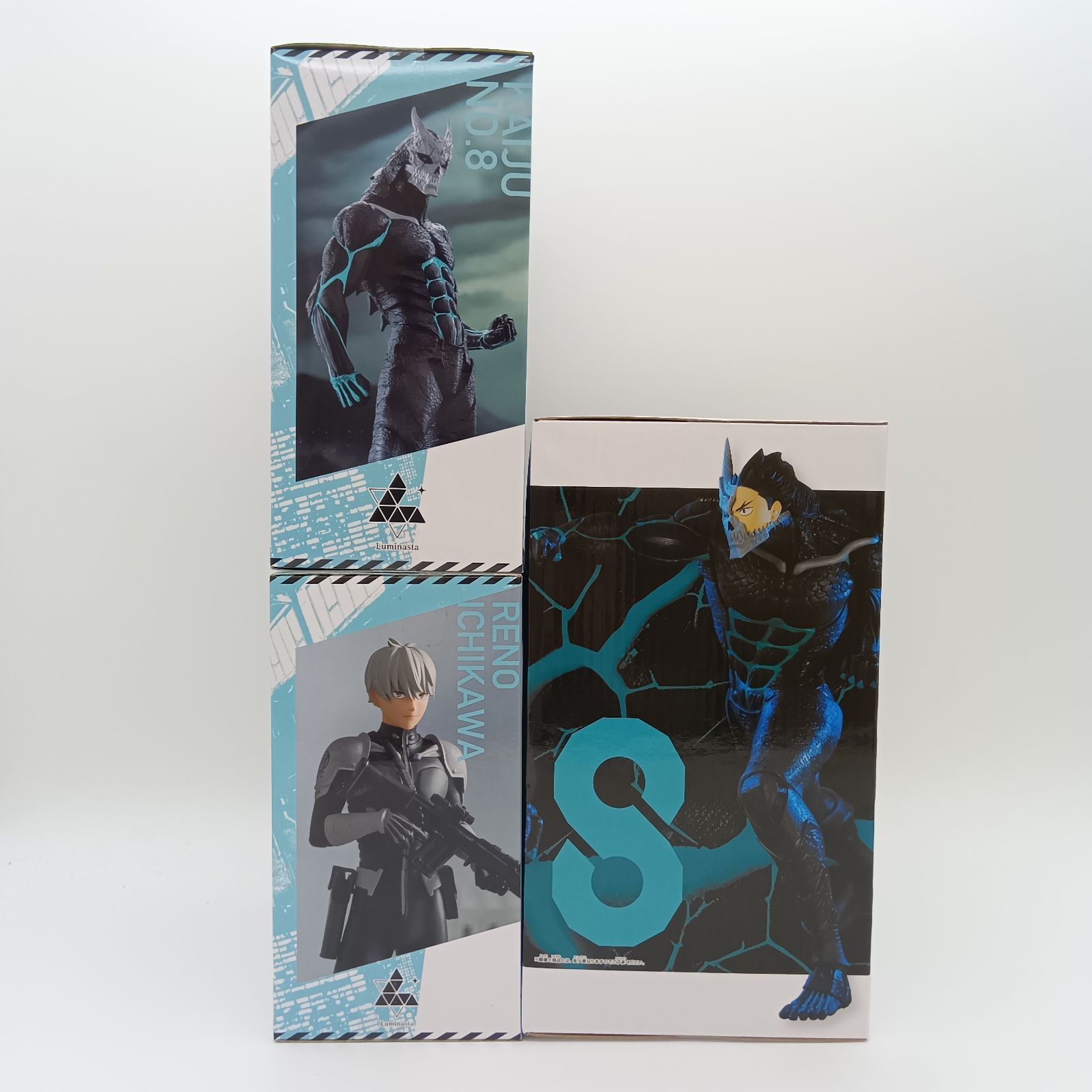 未開封】怪獣8号 フィギュア 3体セット まとめ売り セガ バンプレスト