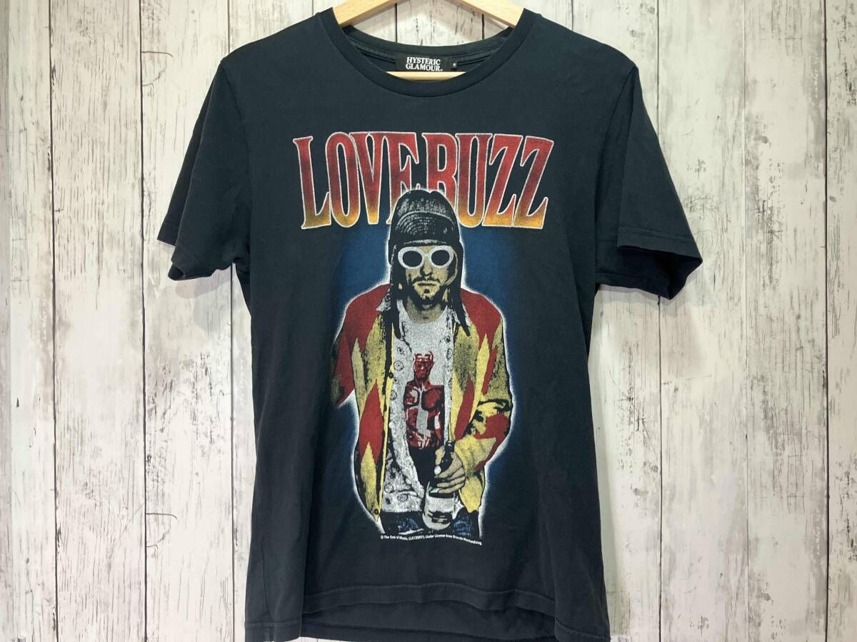 ヒステリックグラマー カート・コバーンtシャツ ヒステリックグラマー カートコバーン Tシャツ Sサイズ 白 - メルカリ