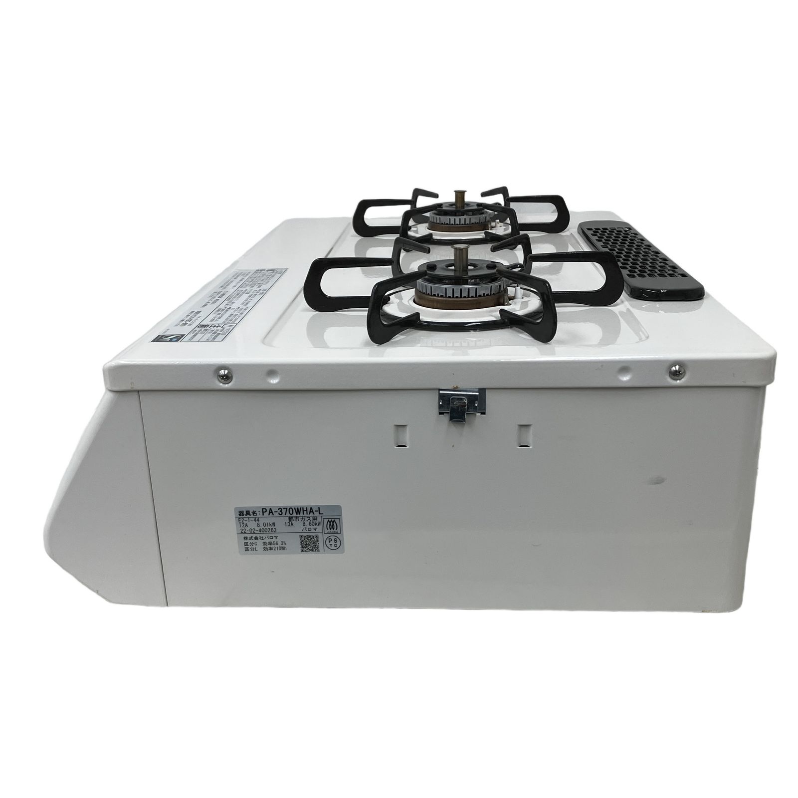 Paroma PA-370WHA-L 都市ガス用 ガスコンロ 家電 パナマ 中古