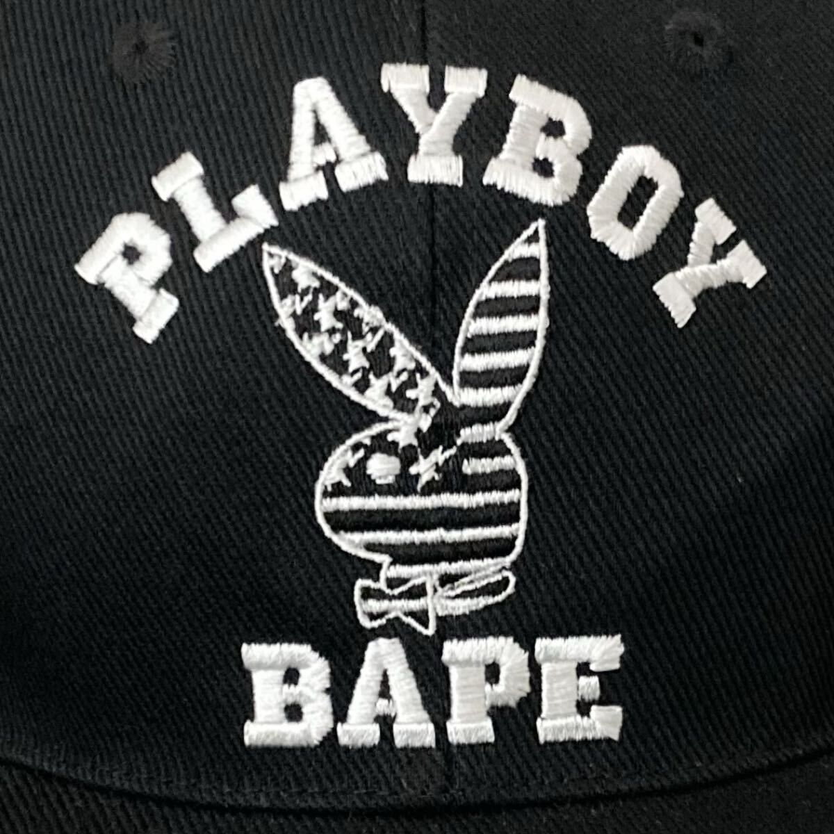 ☆新品☆ PLAYBOY × BAPE キャップ a bathing ape trucker hat cap
