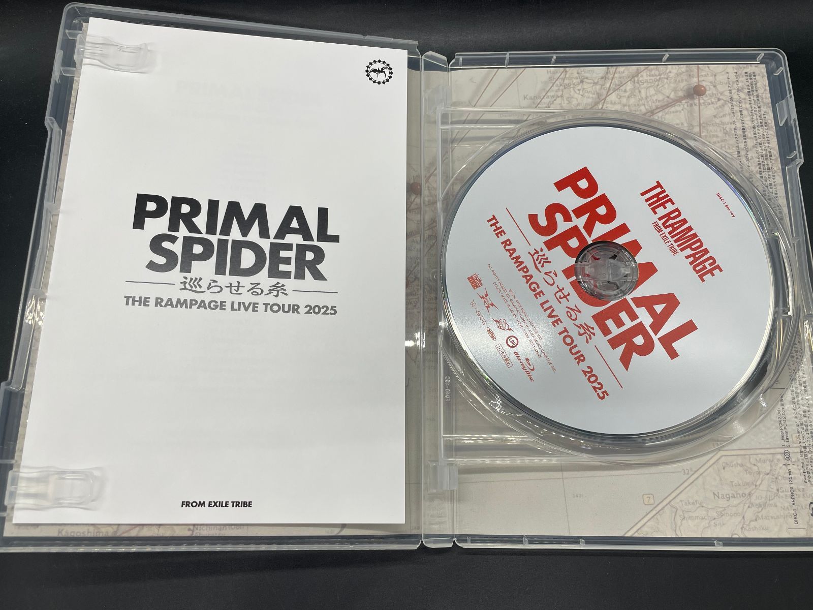 THE RAMPAGE PRIMAL SPIDER 巡らせる糸 DVD Amazon.co.jp: THE RAMPAGE LIVE TOUR 2025 