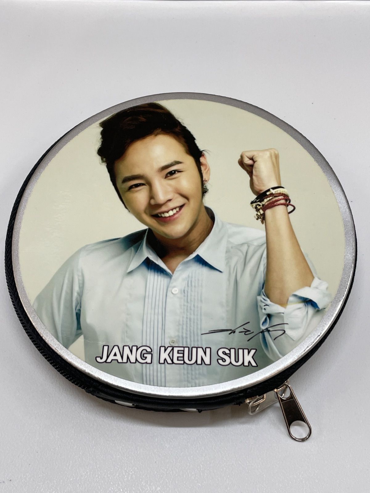 N7-95】△ JANG KEUN SUK ラウンド型フォトカバーCDケース - メルカリ