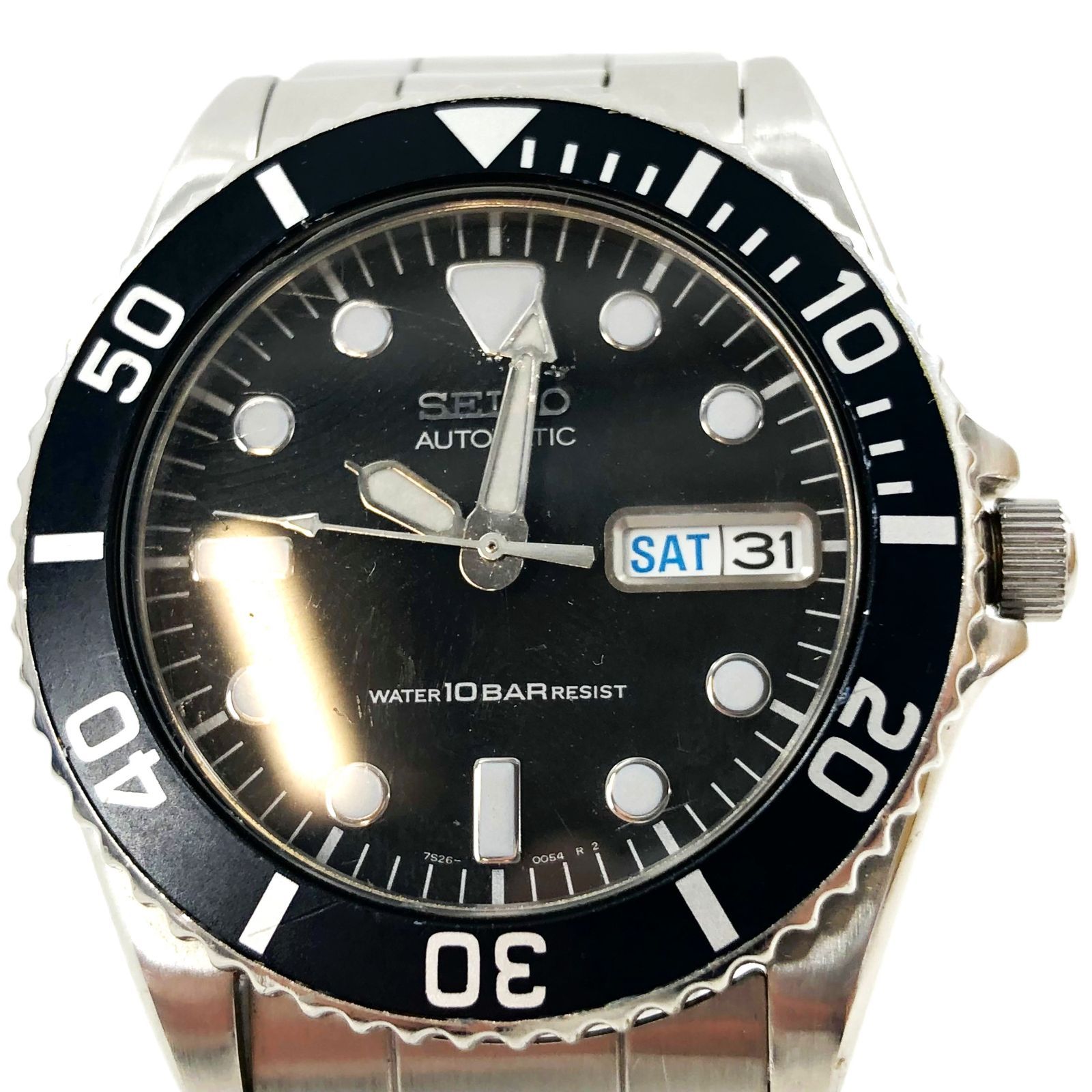 SEIKO セイコー デイデイト ダイバーズウォッチ 7S26-0050 SS/AT