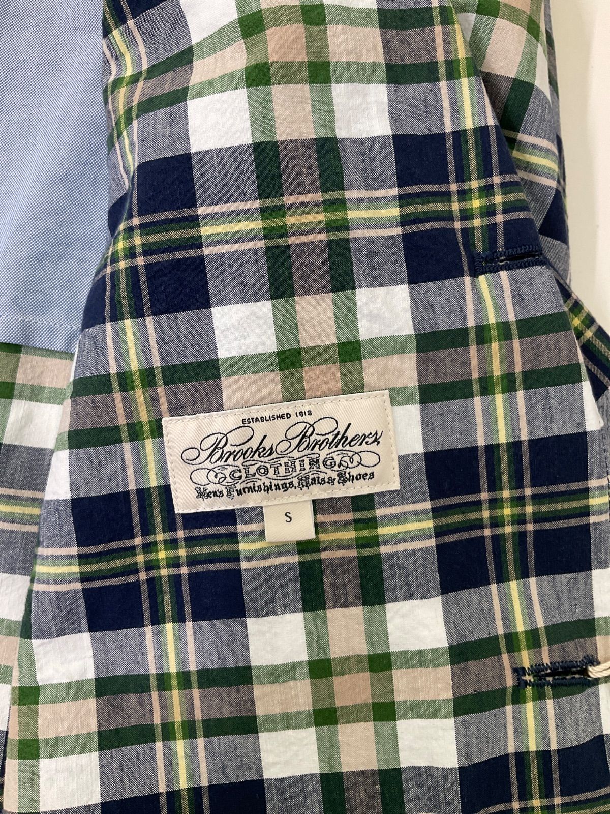 Brooks Brothers ブルックスブラザーズ マドラスチェックジャケット
