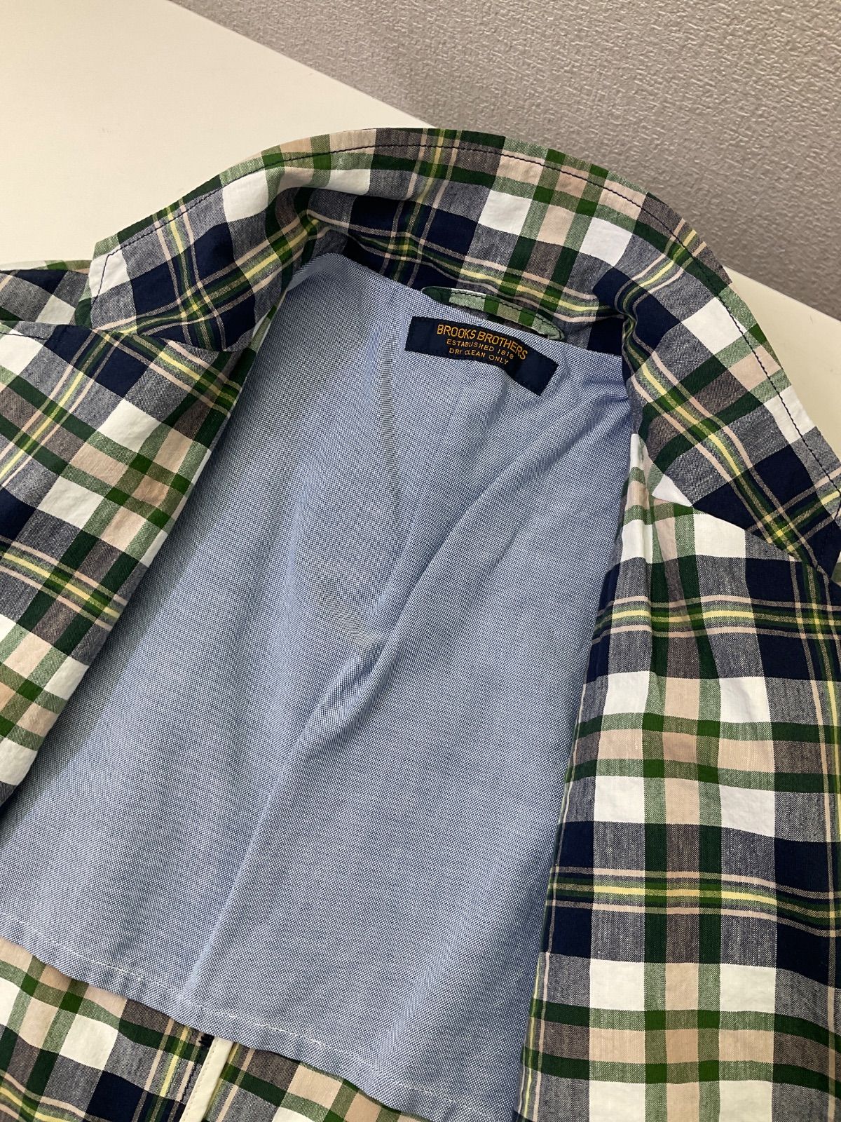 Brooks Brothers ブルックスブラザーズ マドラスチェックジャケット