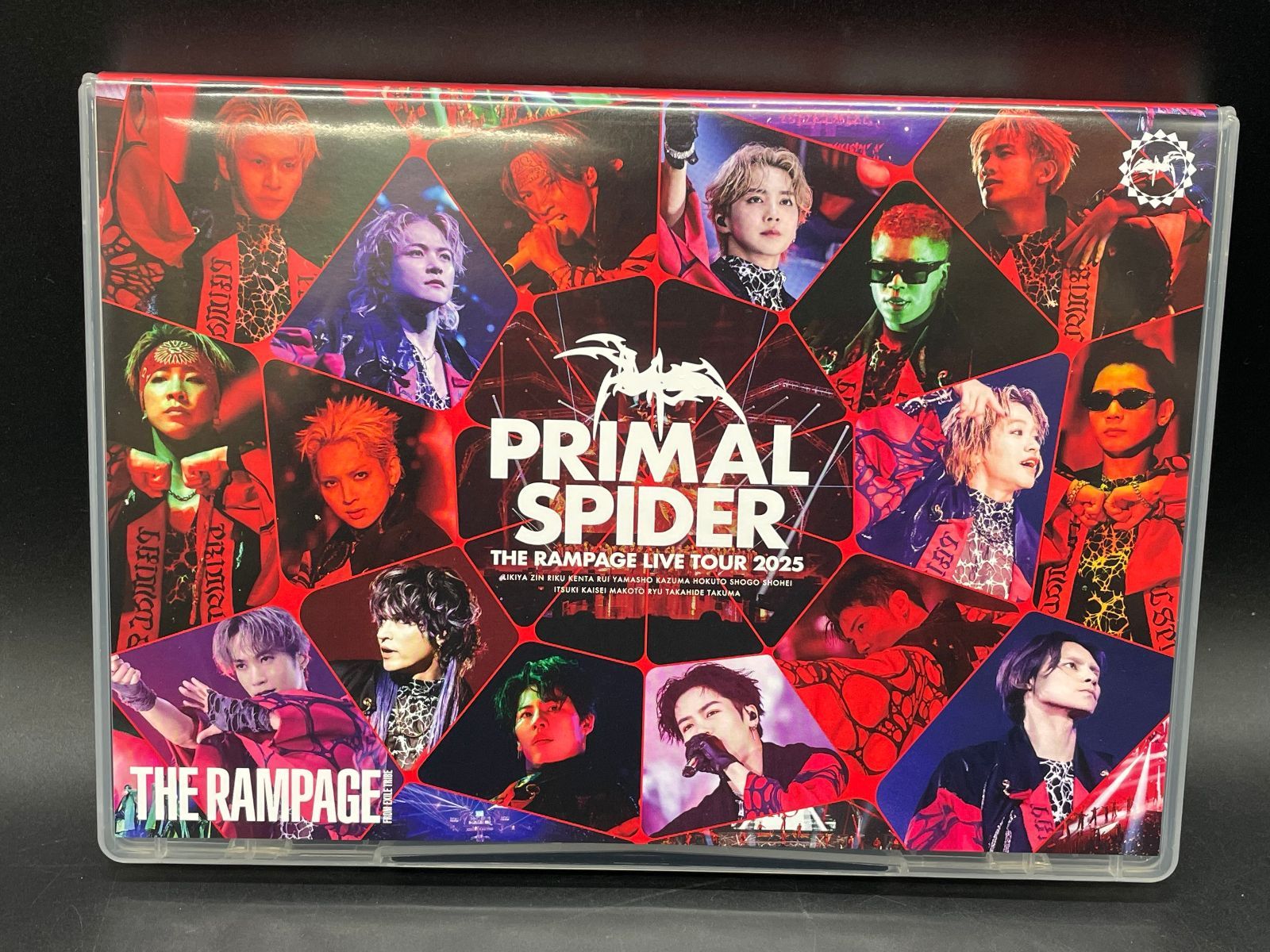THE RAMPAGE PRIMAL SPIDER THE RAMPAGE LIVE TOUR 2025 初回仕様