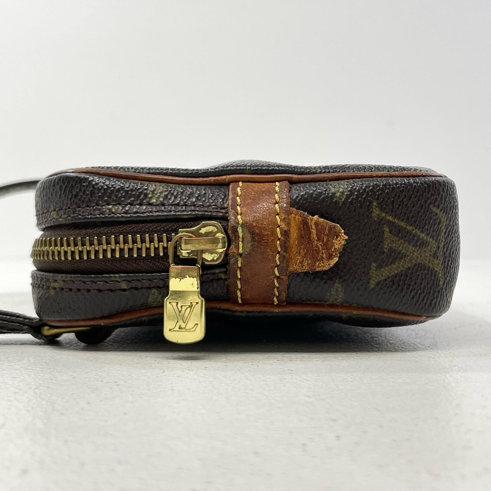 【中古】LOUIS VUITTON | ルイ・ヴィトン マルリー バンドリエール モノグラム ショルダーバッグ M51828 ブラウン【尾張小牧店】 LOUIS VUITTON - 【中古】LOUIS VUITTON | ルイ・ヴィトン マルリー