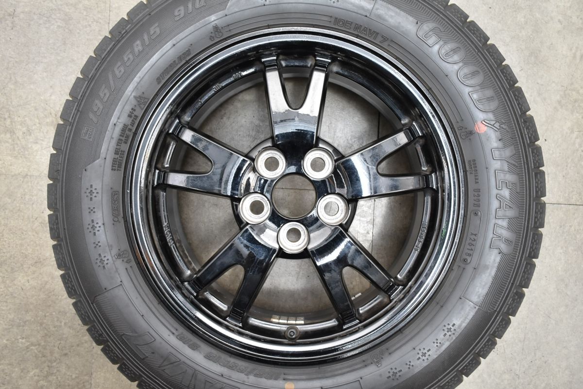 トヨタ純正 プリウスZVW30前期ホイール ブリヂストン VRX2 4本セット②