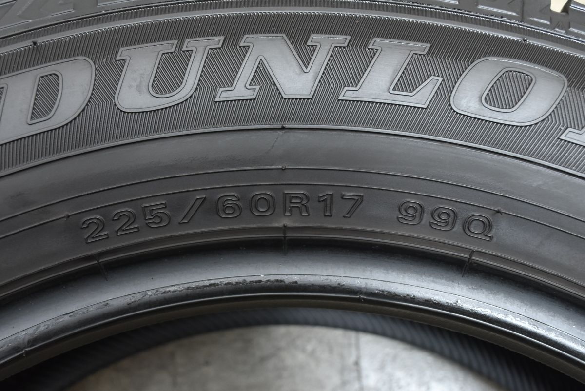 大特価】2025年製 ダンロップ WM02 225/60R17 4本 アルファード ヴェル 