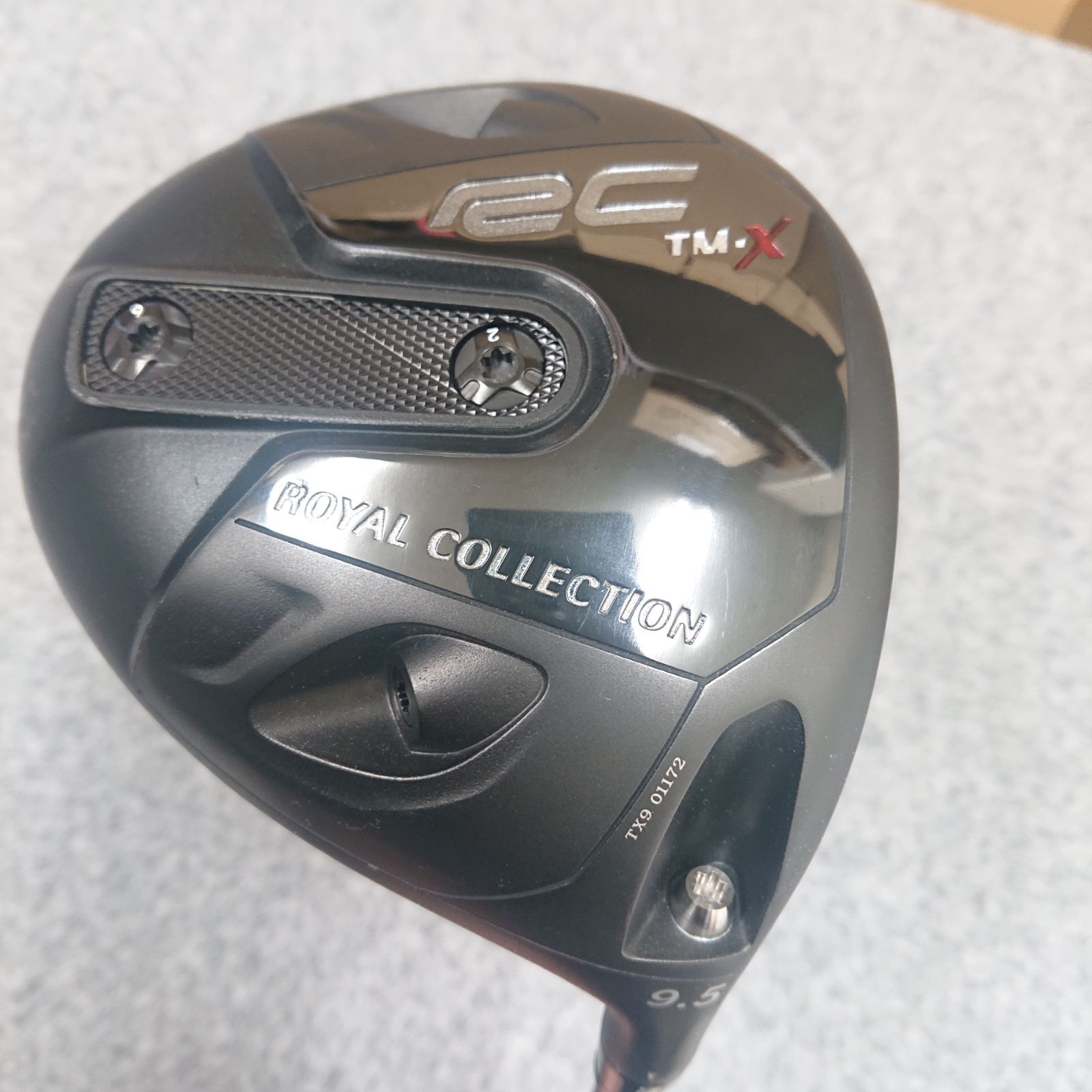 ロイヤルコレクション TM-X 9.5° ドライバー 純正カーボン TT-5 (SR