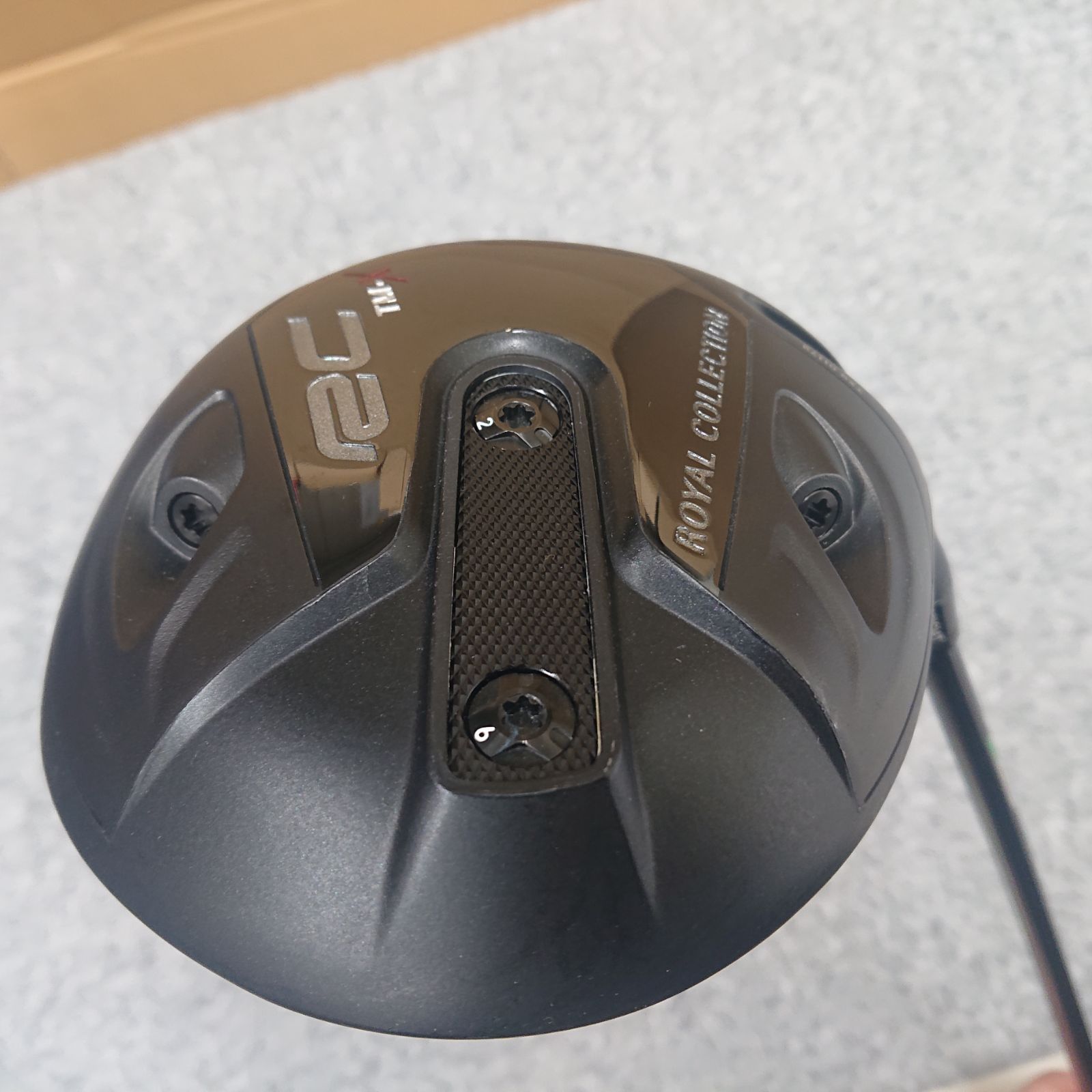 ロイヤルコレクション TM-X 9.5° ドライバー 純正カーボン TT-5 (SR