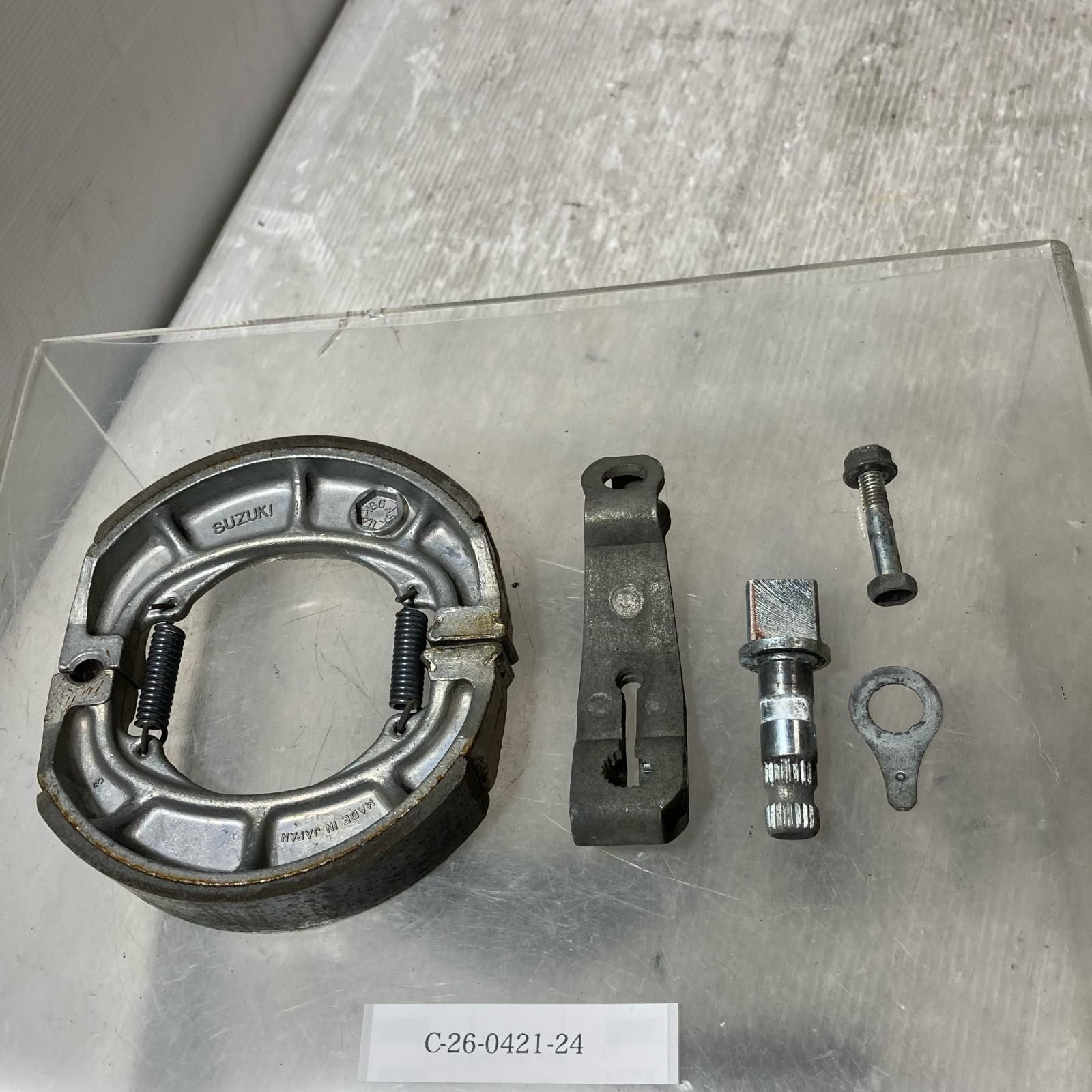 SUZUKI ヴェクスター 125 CF42A リア ブレーキシュー VECSTAR スズキ 