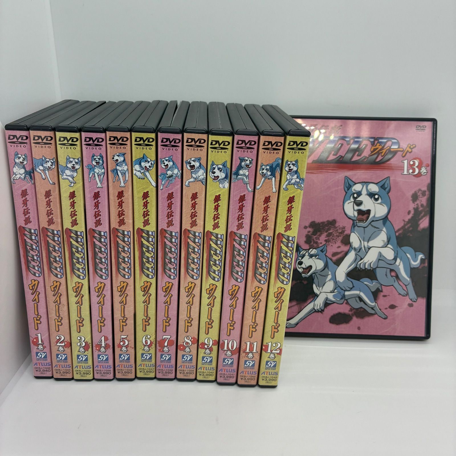 銀牙伝説 WEED ウィード DVD 全1～13 セル版DVD全13巻セット『銀牙伝説 WEED ウィード』 - メルカリ