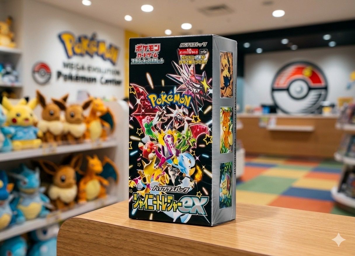 ⭐️【新品未開封】ポケモンカード シャイニートレジャーex BOX シュリンク付き